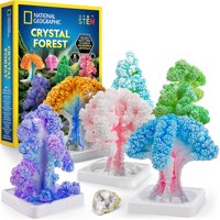 Blue Marble - Kit De Cultivo Crystal Para Niños De National Geographic Con Material De Arte