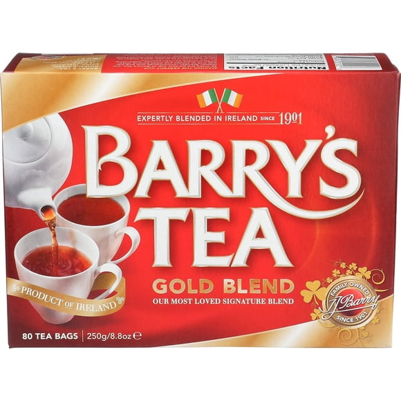 Barry's Gold Blend Té - 80 sobres (250 g) - Pack de 6