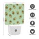 thumbnail image 2 of Aguacate Luz nocturna LED con sensor de anochecer a amanecer para dormitorio, baño, pasillo, escaleras - Lámpara LED nocturna de enchufe, 0.5W - 1 pieza, 2 of 6