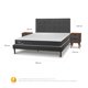 thumbnail image 3 of Cama Europea Curve New Ortopedic 2 Plazas Euf, 3 of 10