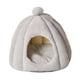 thumbnail image 1 of Bonita Cama Para Gatos, Casa Para Gatos, Cama Para Dormir Para Perros, Perrera Para Cachorros, Parte Inferior Antideslizante, Gris Claro M, 1 of 5