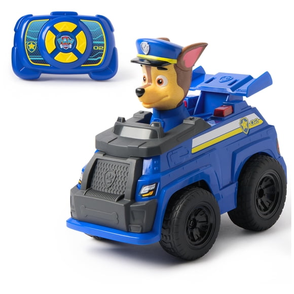 Control remoto para coche Paw Patrol Chase Police, 25 cm, LED