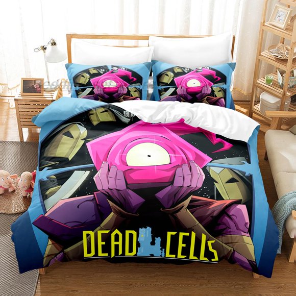 Dead Cell Bedding Set Bed Set Aldult Kid Bedroom Duvetcover Sets GameKawaii
