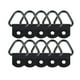 thumbnail image 3 of 10 Anclajes De Amarre En Forma De D De Acero Inoxidable Negro Para Remolques De Carga, 3 of 5
