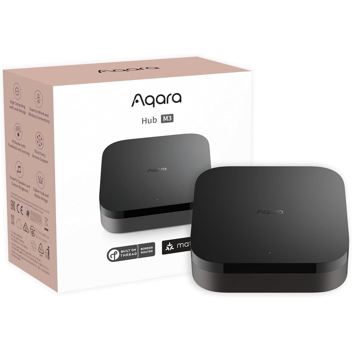 Hub Inteligente Aqara M3 Matter Zigbee Thread Wifi Poe Ir