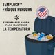 thumbnail image 2 of Cooler con ruedas Coleman® Chiller de 28QT/26L, Azul Sapphire, 2 of 6