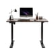 thumbnail image 3 of 48"×24" Rustic Brown Electric Standing Desk Height Adjustable Desk for Home and Office Computer Table Gaming Desk Modern Lift-up Desk, 3 of 3