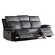 thumbnail image 4 of Sofá Reclinable Brunei 3 Cuerpo Mix Negro, 4 of 10