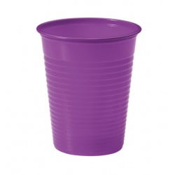 Vasos plásticos 10oz Morado (50 unidades)
