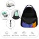 thumbnail image 3 of Monstruos en el Trabajo Mochila Escolar para Niños y Niñas, Mochila Infantil de Alta Calidad Ligera, Grande y Duradera 43x15x32cm, 3 of 6