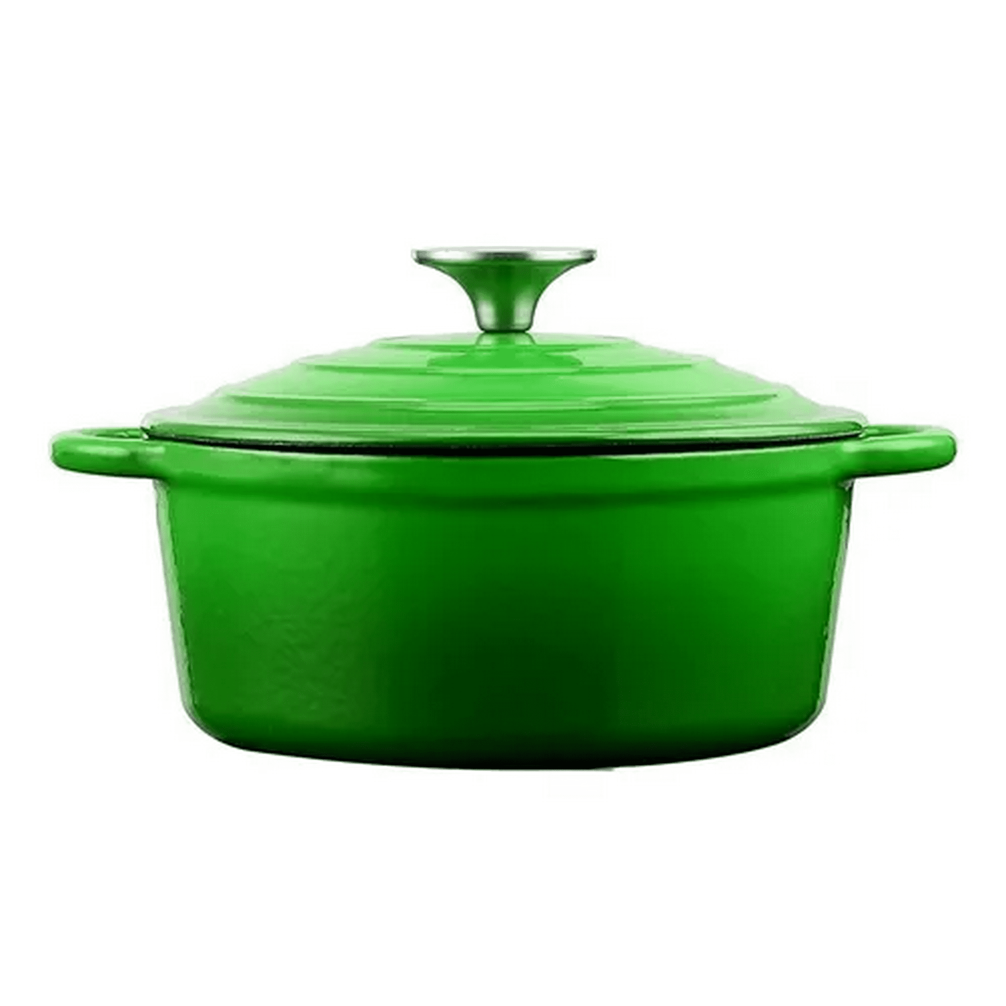 Genérico - Olla Hierro Redonda 31.5x25x12 Cm. Verde