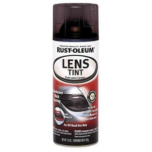 Pintura Para Faros - Luces Automotriz 283Grs Negro Brillante - Rust Oleum
