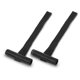 thumbnail image 1 of Set Pelican Quick Hood Baúl Tie-Down Loops para coche, color negro, 1 of 5
