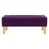 Bodevir - Banqueta Wood 2C Felpa 05 Morado