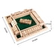 thumbnail image 4 of Juego Shut The Box Classic De Madera De 4 Caras Para 1 A 4 Jugadores, 4 of 7