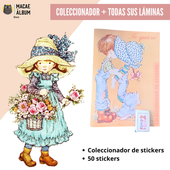 Sarah Kay Coleccionador de stickers + todas sus láminas