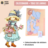 Macae - Sarah Kay Coleccionador De Stickers + Todas Sus Láminas