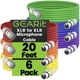 thumbnail image 1 of Cable de micrófono GearIt XLR a XLR balanceado de 3 pines, paquete de 6 m, 1 of 9