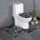 thumbnail image 1 of Juego de Alfombras de Baño Britannia Terciopelo Coral 3 Piezas, 1 of 6