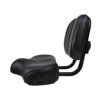 Magideal - Asiento De Bicicleta Sillín Asiento De Bicicleta Estática Amortiguador Resistente Al Desgaste Asiento De Sillín Extra Cómodo Asiento De Bicicleta Para Negro