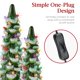 thumbnail image 5 of Árbol de Navidad de cerámica Best Choice Products XL, juego de 3, 5 of 7