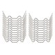 thumbnail image 5 of 25x Clips Para Acristalamiento De Invernadero Acero Inoxidable W Alambre De Resorte Para Invernadero, 5 of 5