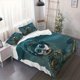 thumbnail image 1 of Three-Piece Jibaro by Alberto Mielgo Printed Duvet Cover Set Soft Duvet Cover and Pillowcases, 1 of 5