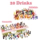 thumbnail image 5 of Botellas para comida y bebida en miniatura, casa de muñecas, 150 unidades, HOLABONITA, 5 of 7
