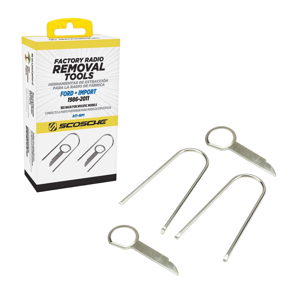 Herramienta Scosche Dt1wp1 Extraccian Radio Auto Acero