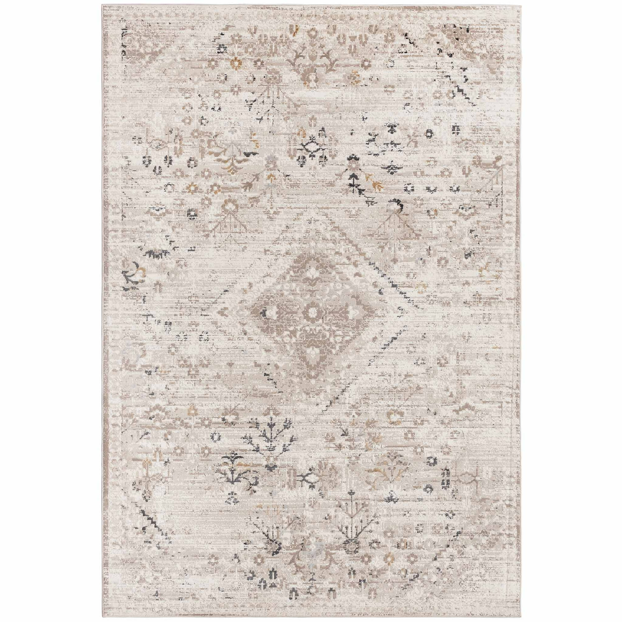 Deco2day - Alfombra Bergen F - 300 X 400 Cm - Beige / Café