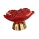 thumbnail image 2 of Cuenco con pedestal y soporte para platos, decoración moderna, práctica cesta de frutas con patas, bandeja para aniversario, inauguración de la casa, Rojo, 2 of 5