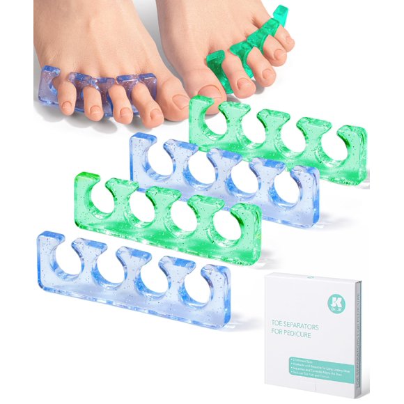 Separadores de dedos DR JK 2 pares azul y verde