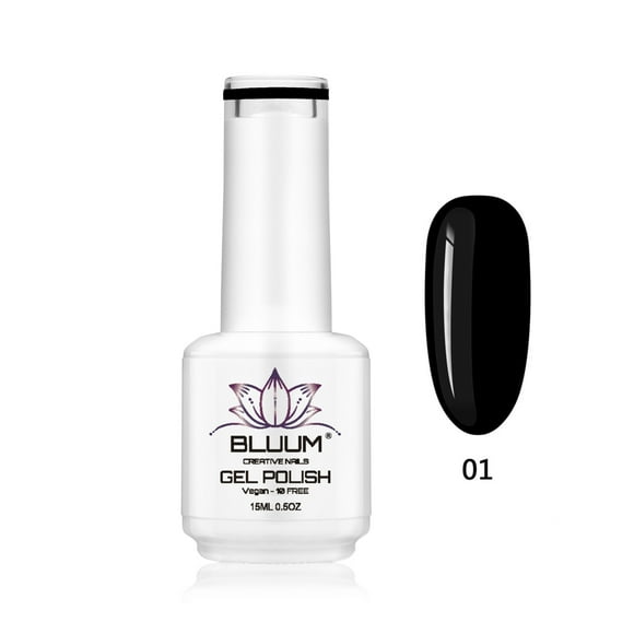Esmalte Permanente Bluum Negro 15ml