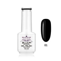 Bluum Creative Nails - Esmalte Permanente Bluum Negro 15Ml