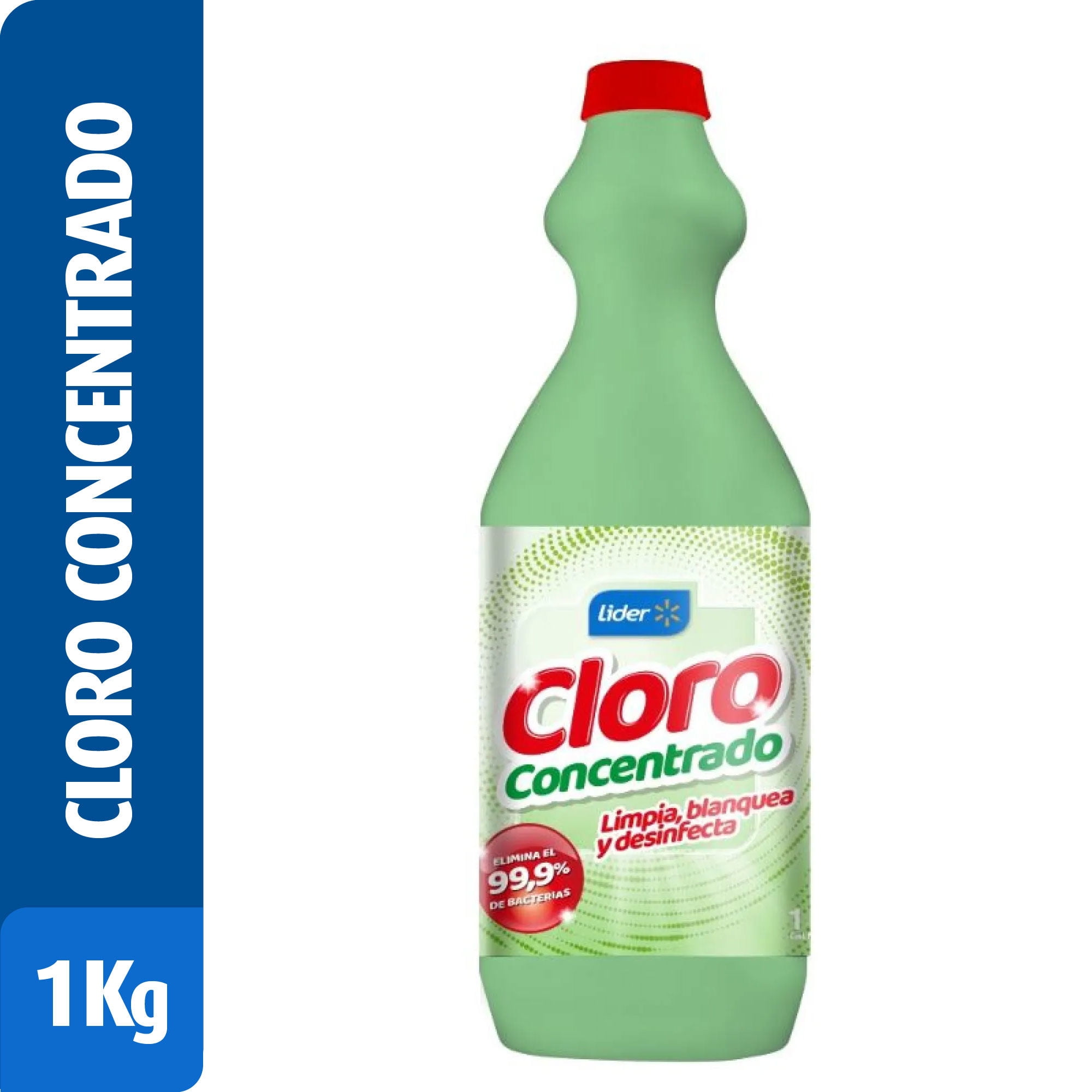 Cloro Líquidotradicional Botella 1 kg Lider