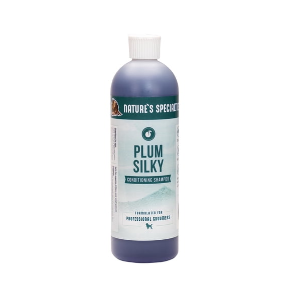 Champú acondicionador para perros Nature's Specialties Plum Silky 480 ml