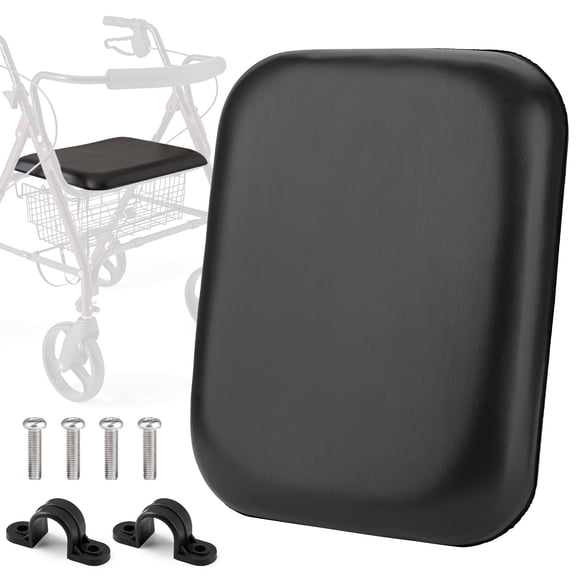 Cojín de asiento Rollator YIBEICO, asiento acolchado de repuesto