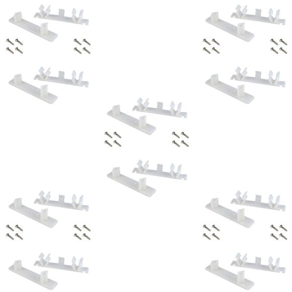 Clips para frente falso de gabinete Tenn-Tex T-195/T-194-01 (5 juegos)