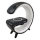 thumbnail image 4 of Parlante 5 En 1 Cargador Luz Rgb Con Reloj Y Alarma Negro, 4 of 6