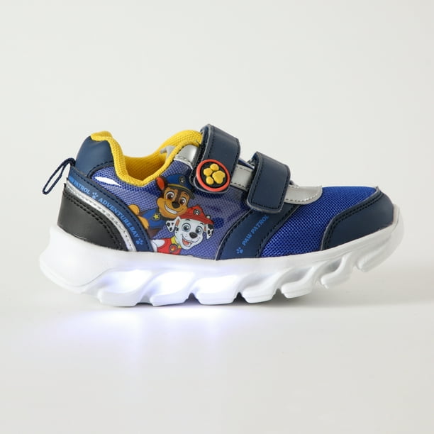 Zapatillas Con Luces Niño 2 Amigos Azul Paw Patrol