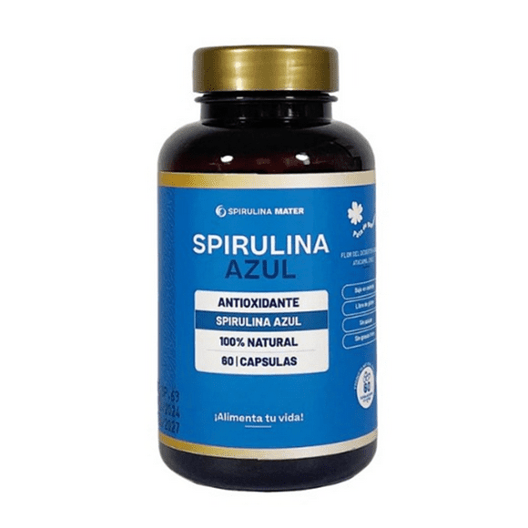 Espirulina Azul - Ficocianina - 60 Cáps.