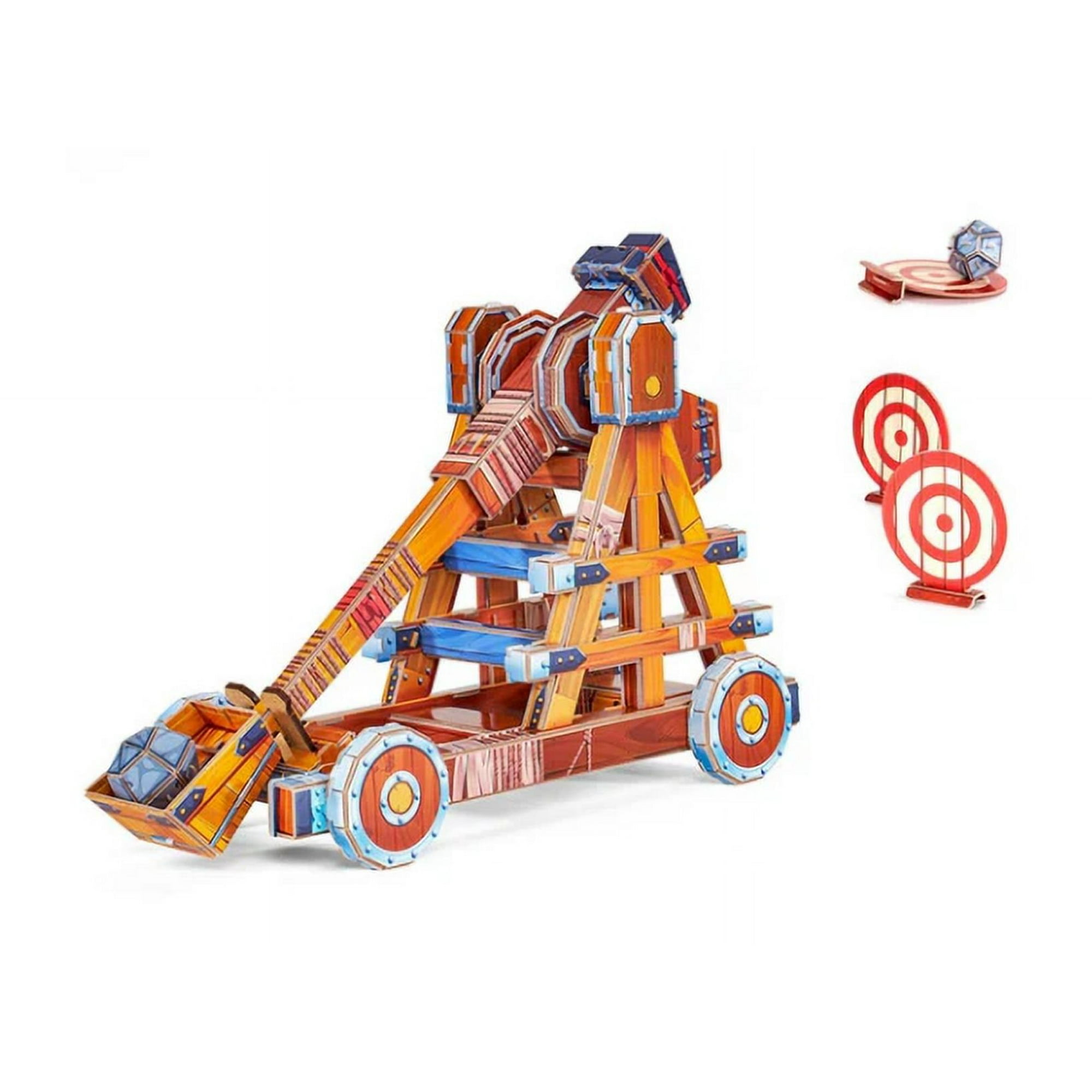 Genérico - Catapulta Armable Puzzle 3d Cubicfun Natgeo