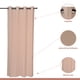 thumbnail image 2 of Set de 2 Cortinas SunOut Lisas Argolla 140x220 Beige, 2 of 3