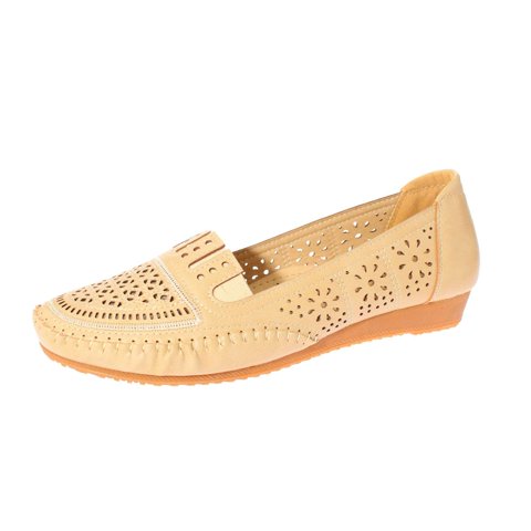 Vía Franca - Mocasín Beige Marche