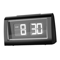 Bothyi - Despertador Digital Con Tapa Automática, Pantalla Grande, Dormitorio, Casas, Reloj De Escritorio Con Tapa