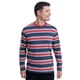 thumbnail image 1 of Polera Jersey Listada Cuello Redondo Azul, 1 of 3