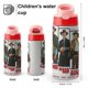 thumbnail image 2 of El Bueno, el Malo y el FeoBotella de Agua con Tapa Pop Top de Un Toque, Acero Inoxidable, a Prueba de Fugas, para Deportes, Botella Infantil rosa 12 oz, 2 of 6