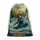 thumbnail image 1 of Paddington en Perú Bolsa de regalo con cierre de cinta navideño para decoración de Navidad,39cm×30 cm., 1 of 6
