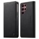 thumbnail image 1 of Funda Billetera de Cuero para [Samsung Galaxy S22 Ultra], Bloqueo RFID, Tarjetas y Soporte Negro, 1 of 5