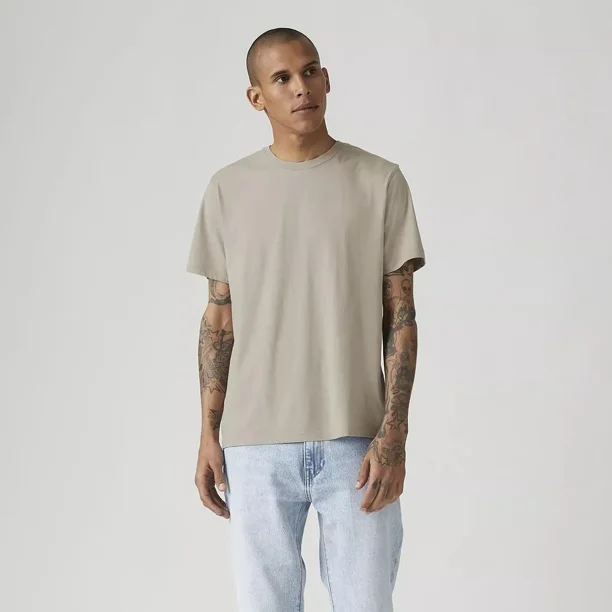 Polera Hombre Ss Classic Tee Vintage Khaki Levis